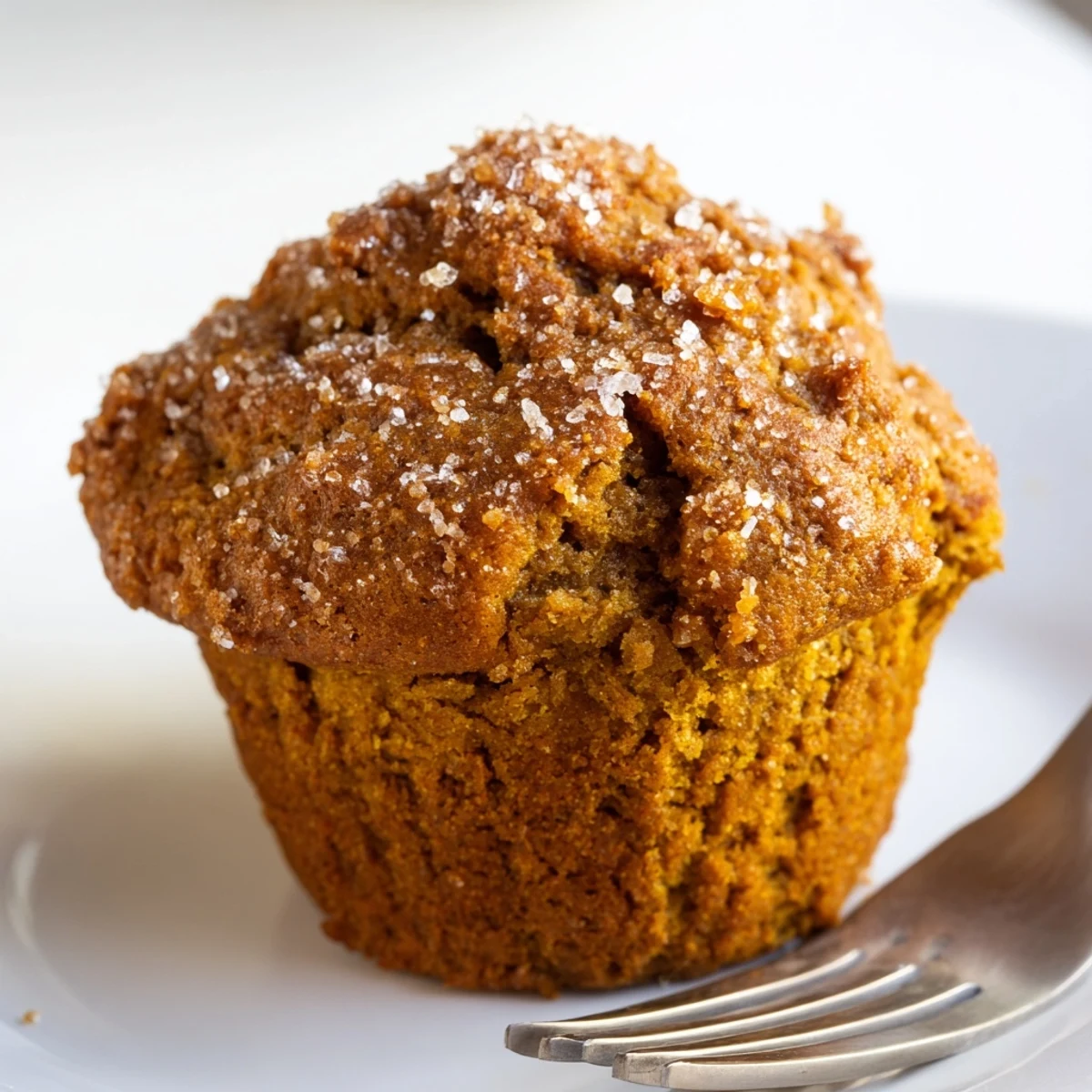 Spicy Pumpkin Candied Ginger Muffins #307