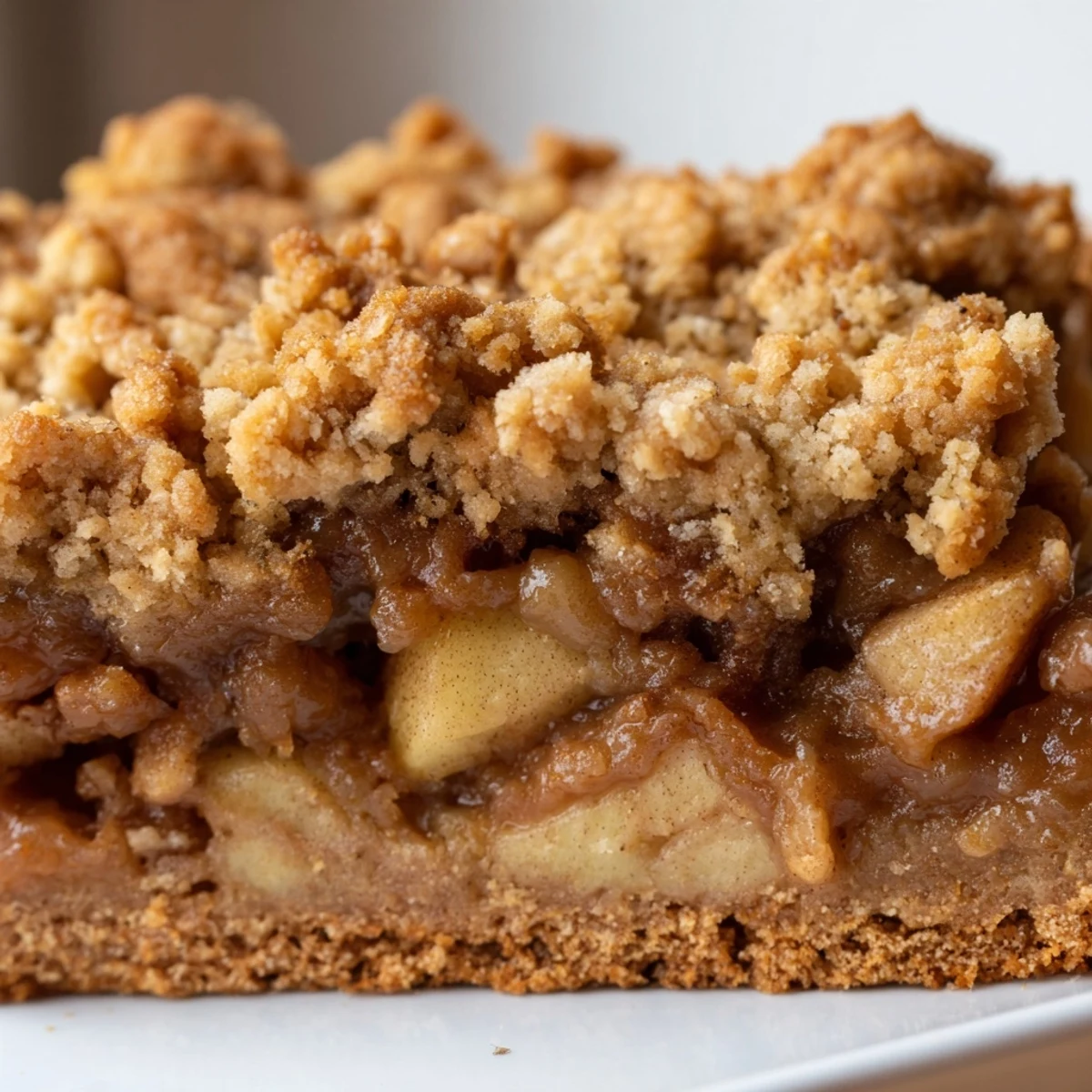 Delicious spiced caramel apple cookie bars drizzled with rich caramel and warm spices.