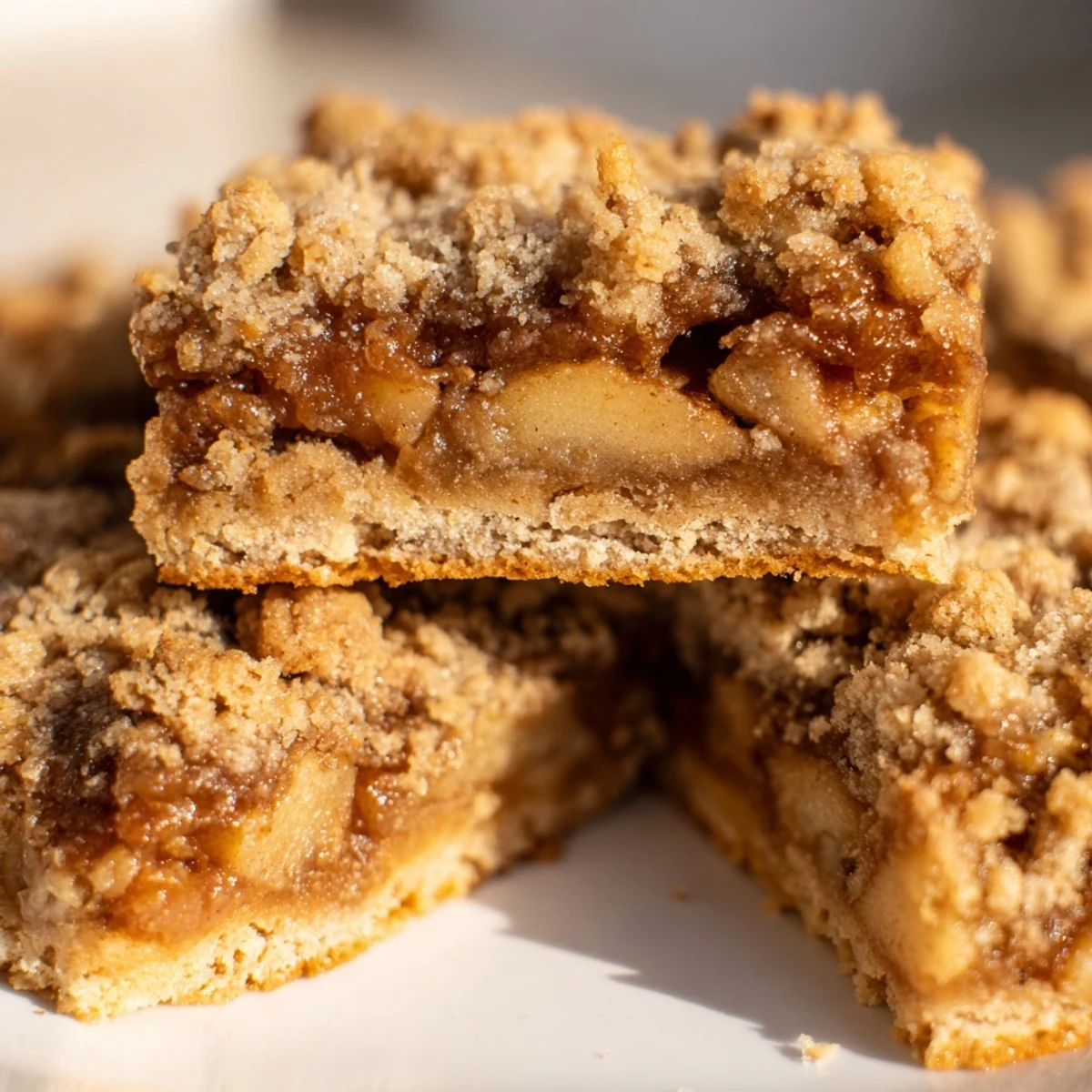 Spiced Caramel Apple Cookie Bars