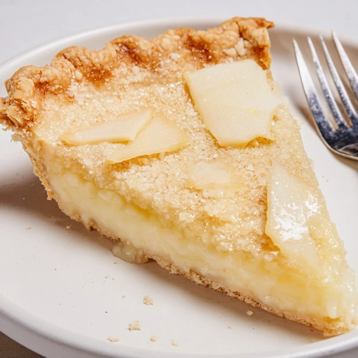 Delightful water pie showcases simple ingredients for a nostalgic dessert experience.  