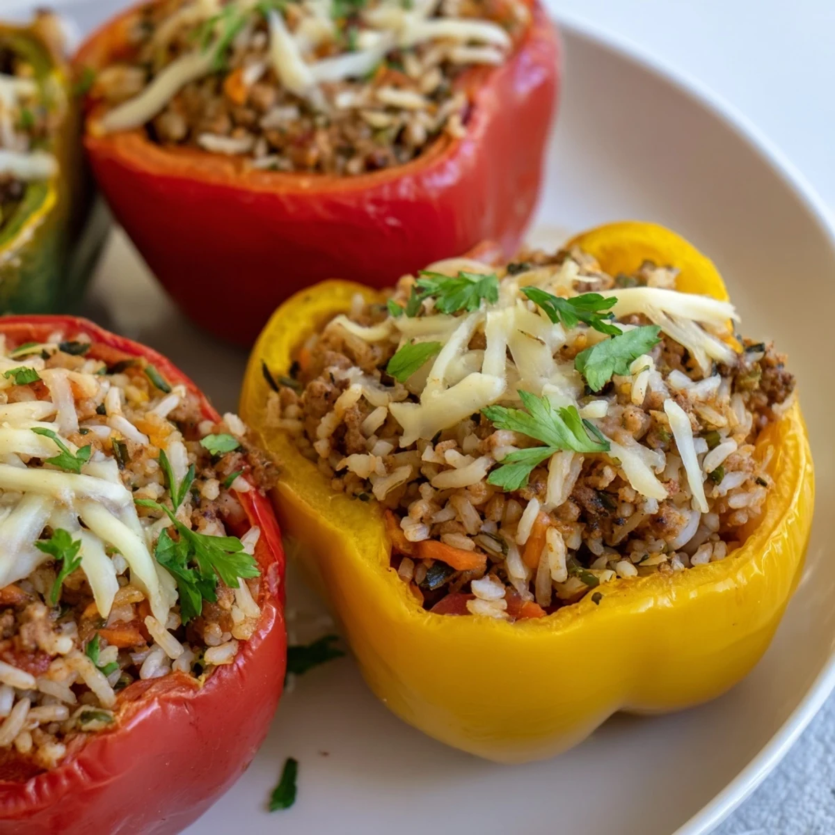 Stuffed Peppers Ground Turkey