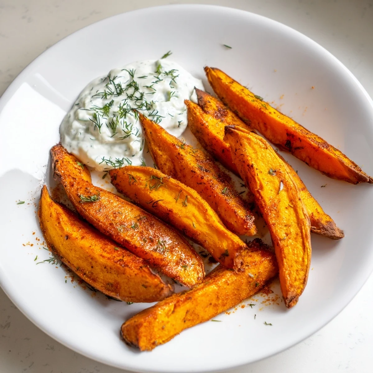 Roasted Sweet Potato Wedges
