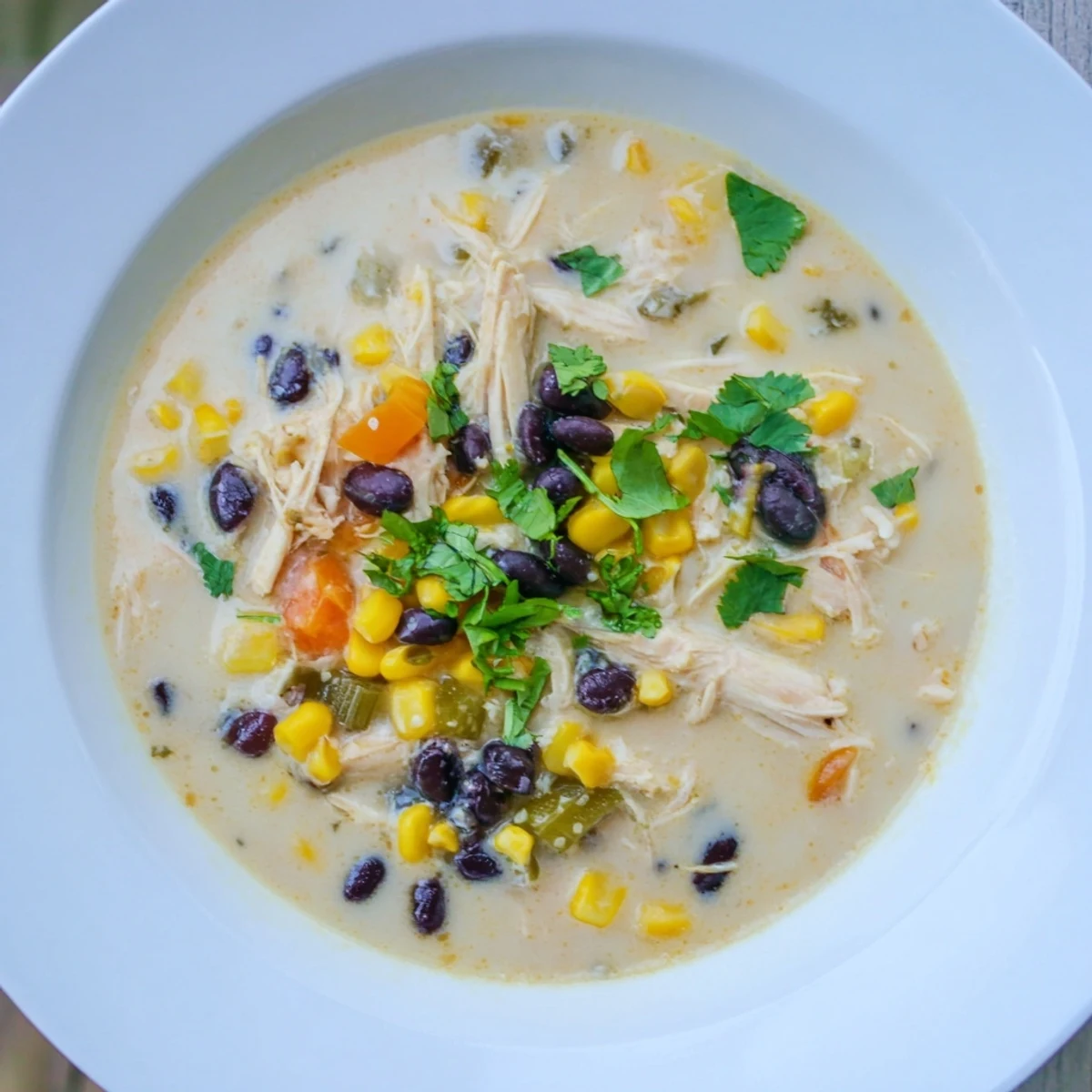 Chicken Poblano Soup