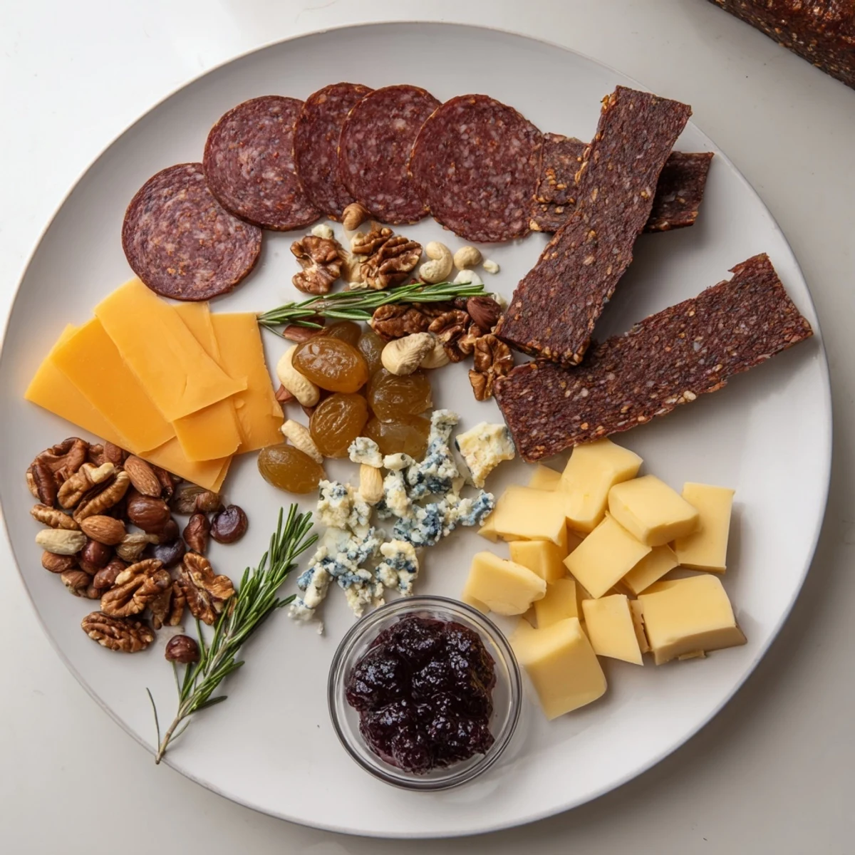 A generous Deer Antler Charcuterie board overflowing with savory meats, artisan cheeses, and fruit.