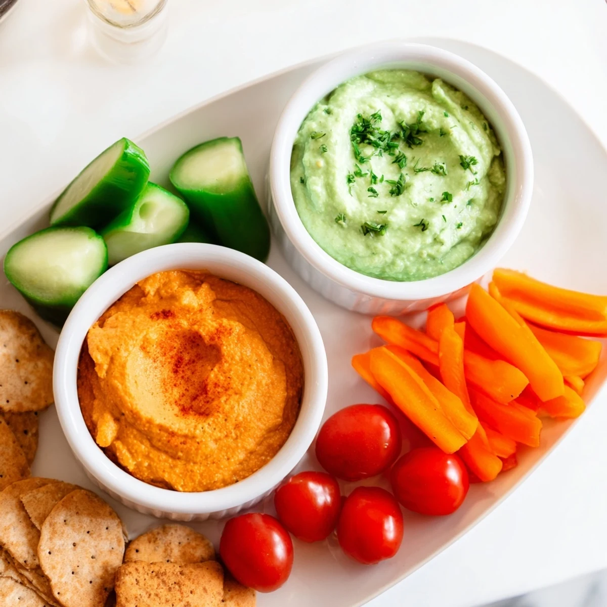 Festive Red and Green Dip #643