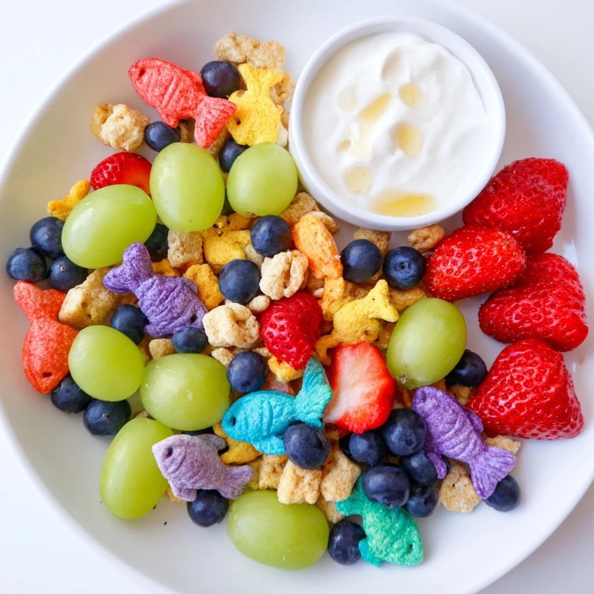 Rainbow Goldfish Crackers Snack