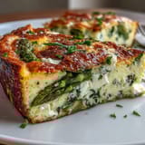 Spring Brunch Frittata Asparagus