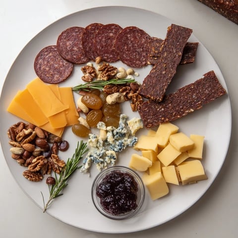 A generous Deer Antler Charcuterie board overflowing with savory meats, artisan cheeses, and fruit.