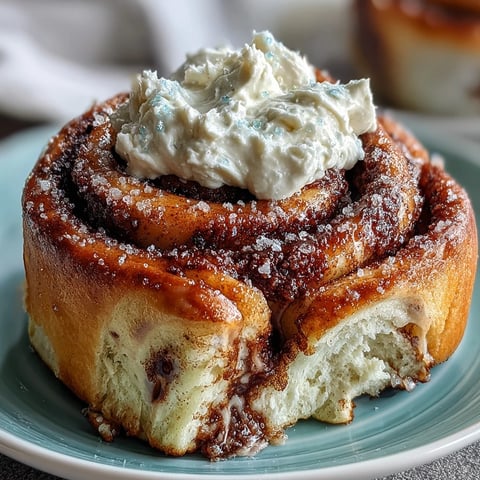 Gooey High-Protein Cinnamon Roll Mug Cake topped with creamy frosting and served with a spoon.