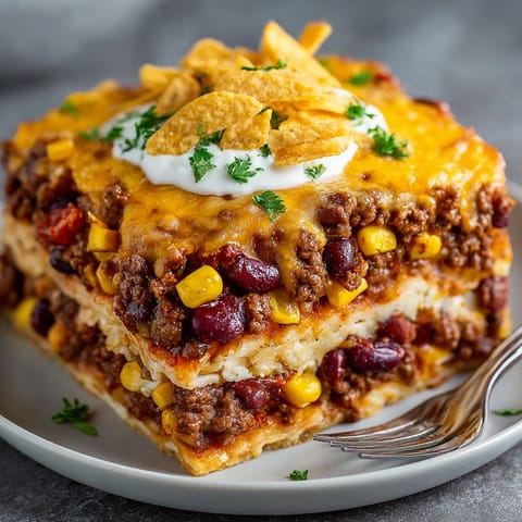 A delicious looking meal with a fork and knife.