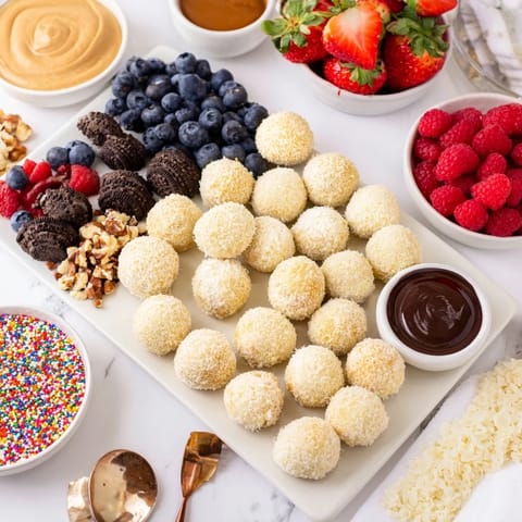 Deconstructed Dessert Board Cheesecake