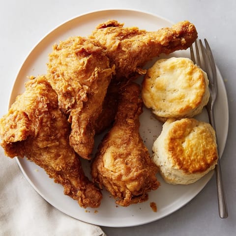 Southern Fried Chicken Biscuit
