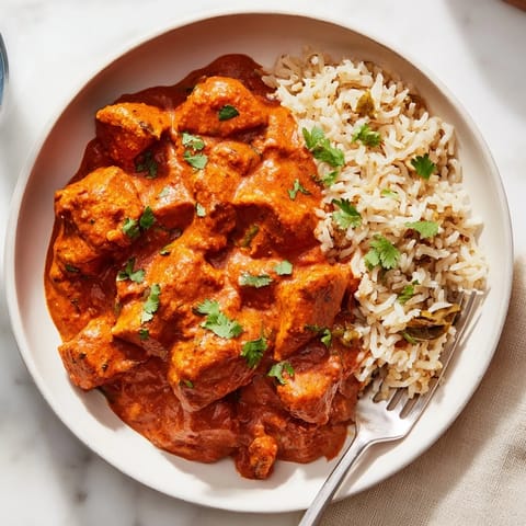 Butter Chicken Rice Pilaf