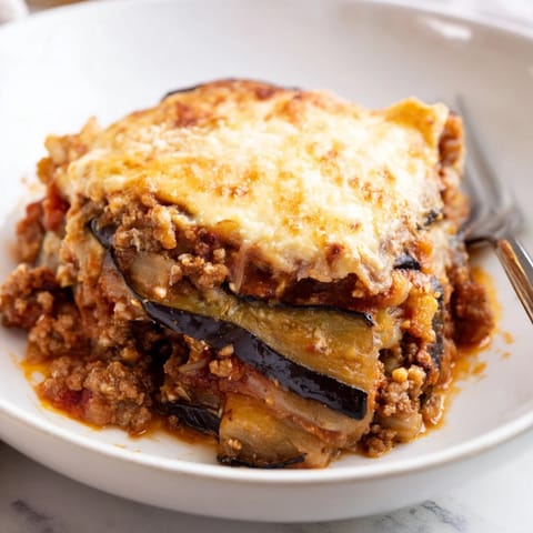 Moussaka Beef Eggplant Béchamel