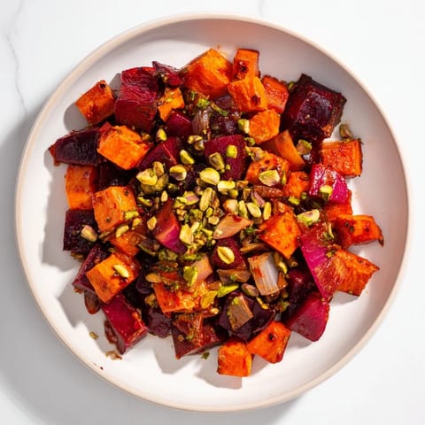 Balsamic Glazed Root Vegetables