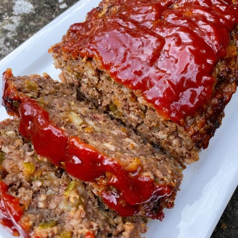 Effortless Stove Top Stuffing Meatloaf