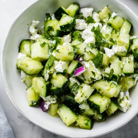 Cucumber Greek Yogurt Salad