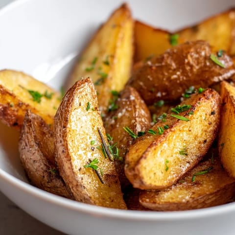 Rosemary Parmesan Potato Wedges
