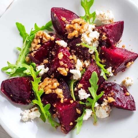 Roasted Beet Walnut Salad