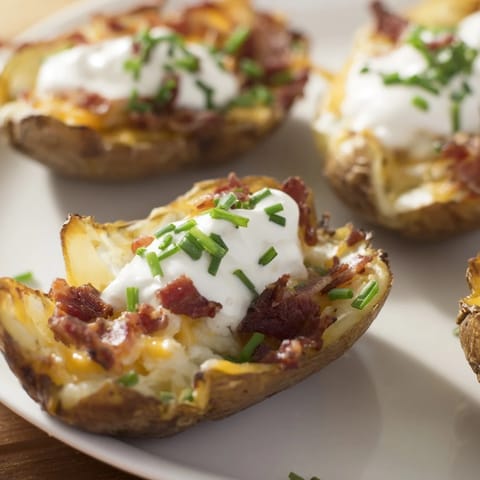 Loaded Baked Potato Skins