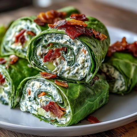 Colorful spinach pinwheel wraps filled with herb cream cheese and crunchy vegetables, perfect for a healthy snack or party appetizer.