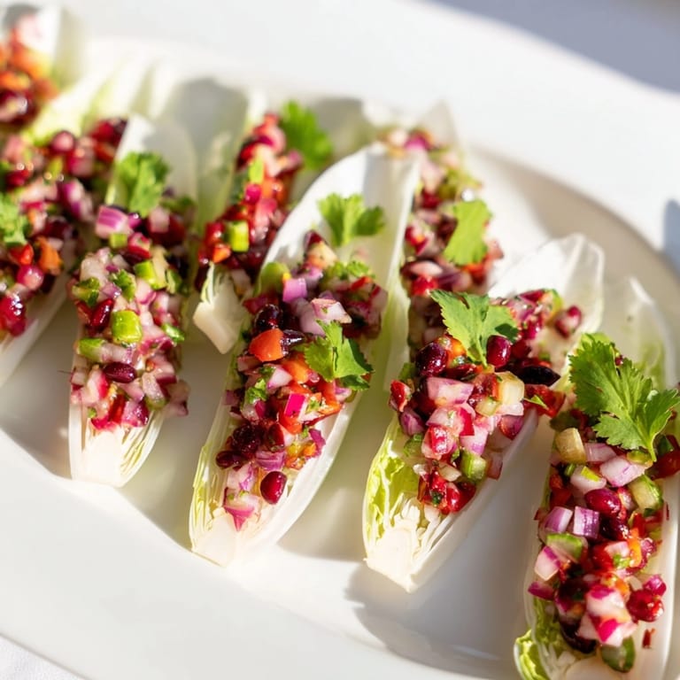 Festive Cranberry Jalape&ntilde;o Salsa recipe: Bright red and green appetizer, ready to serve.