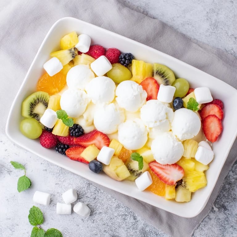 See this delightful Cloud & Rainbow Grazing Board with mozzarella "clouds" and a rainbow of delicious snacks.
