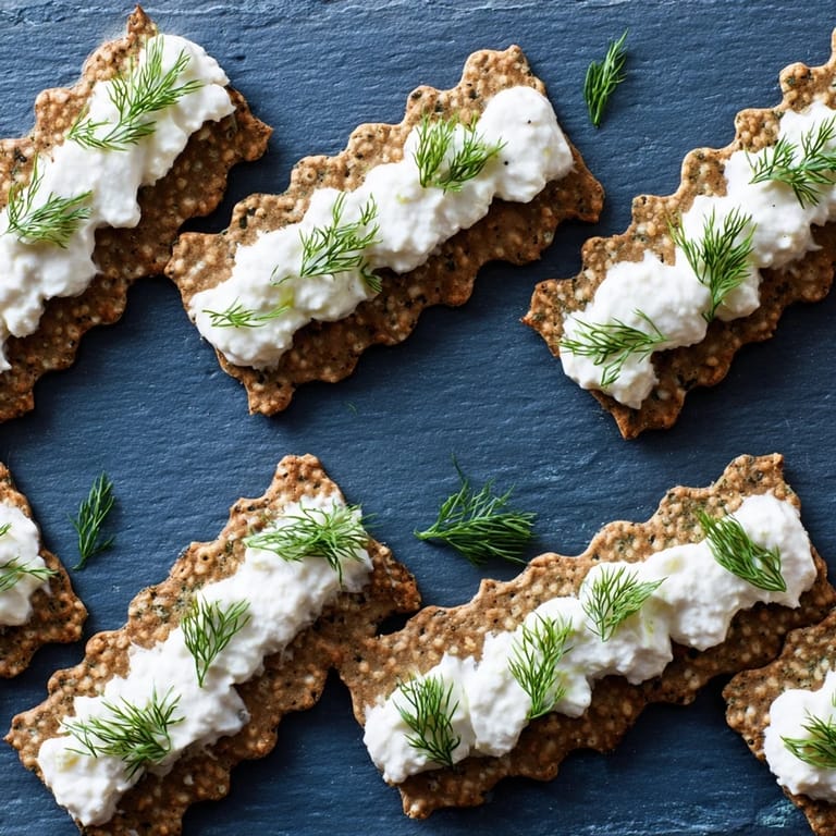 Visually stunning The Stormy Sea appetizer, perfect for parties or a light, artful snack.