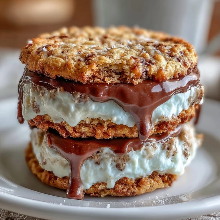Cream-filled milk cookie sandwich cookies inspired by Cookie Run Kingdom, ideal for dessert lovers.