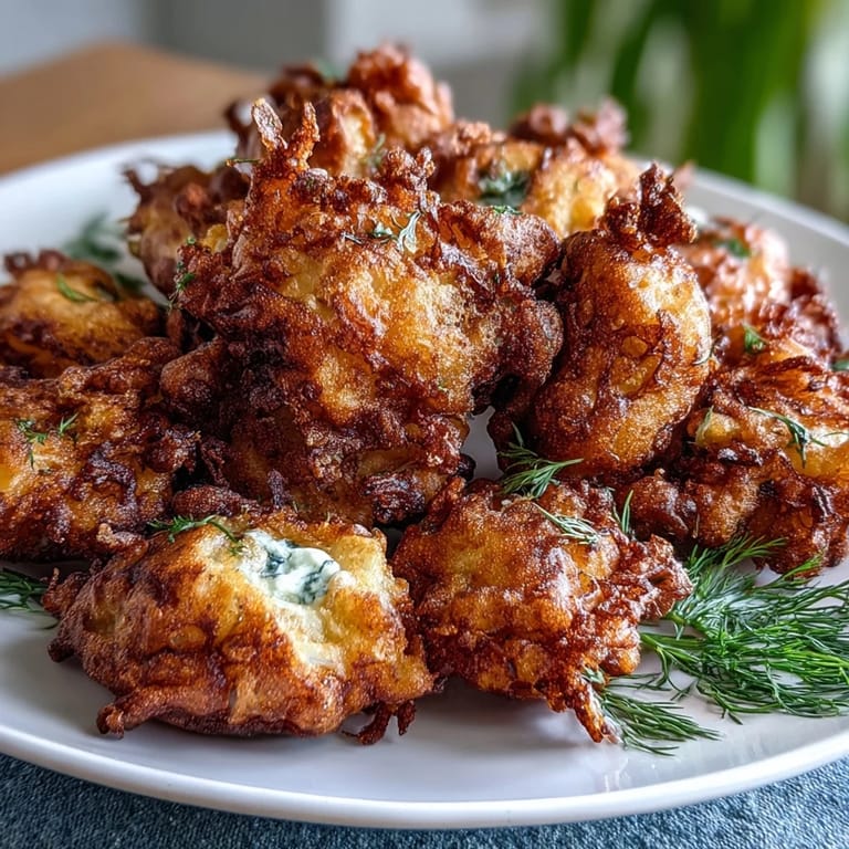 Fresh dandelion flowers coated in light batter, fried to perfection, paired with a creamy herb yogurt sauce.  